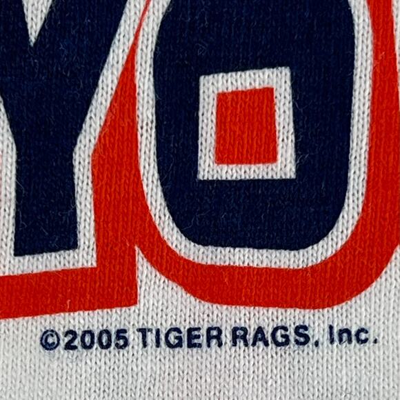 Y2K Auburn University Iron Bowl Tiger Rags tshirt 2000s vintage - Picture 4 of 8